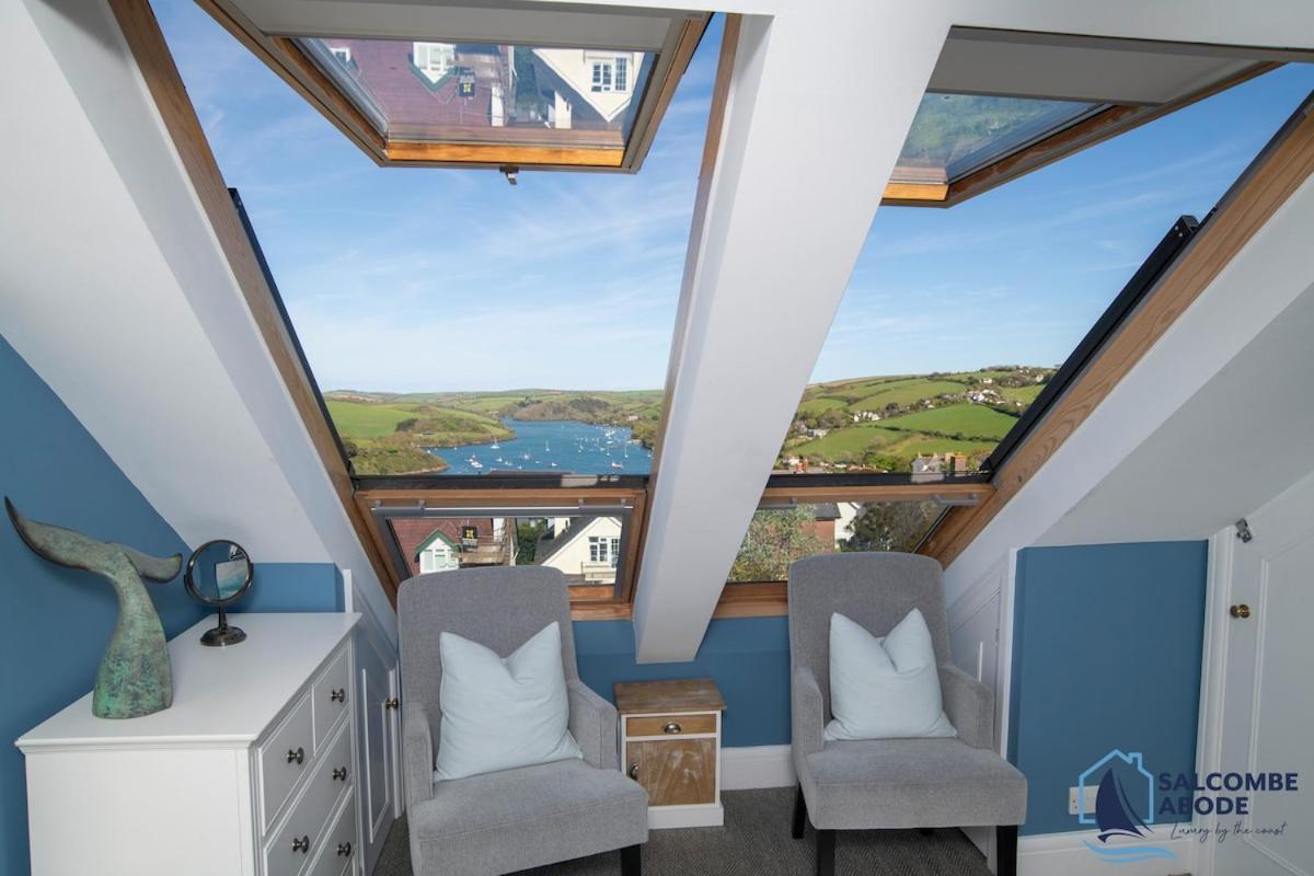 Stylish Sanctuary - Estuary Views - Outside Space Salcombe Extérieur photo