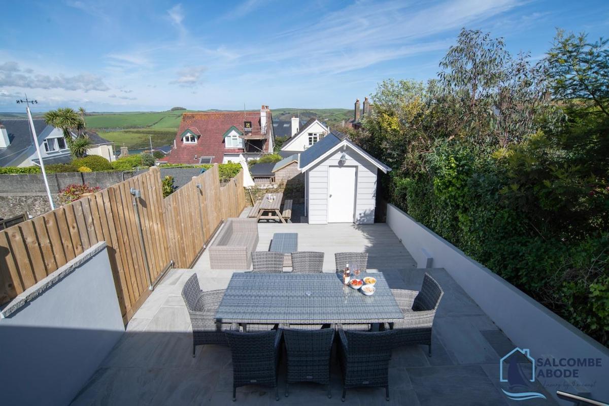 Stylish Sanctuary - Estuary Views - Outside Space Salcombe Extérieur photo