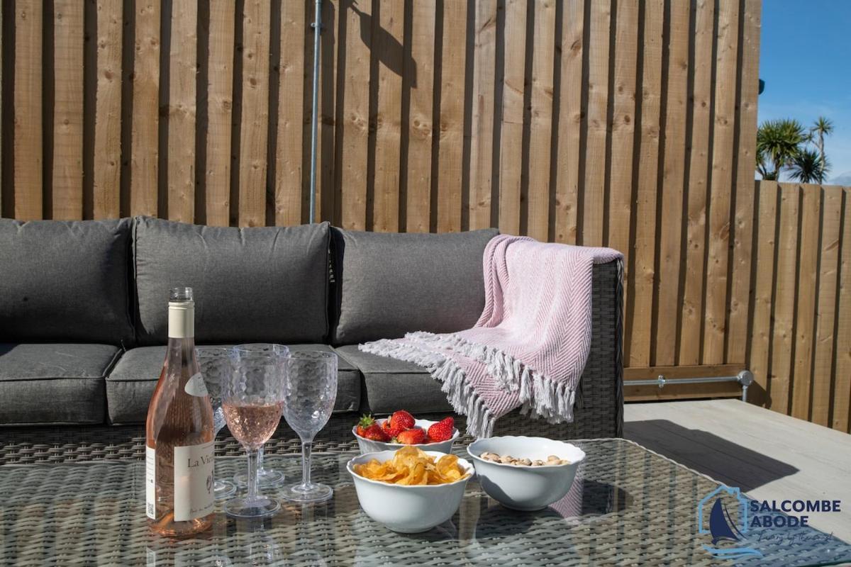 Stylish Sanctuary - Estuary Views - Outside Space Salcombe Extérieur photo